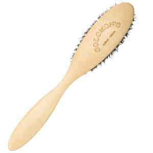 Spazzola da barba con manico