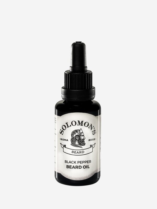 Olio per barba Pepe Nero Solomon's