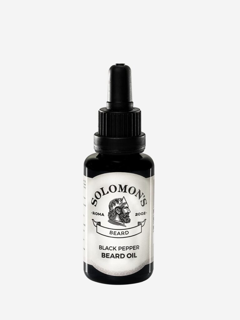 Olio per barba Pepe Nero Solomon's