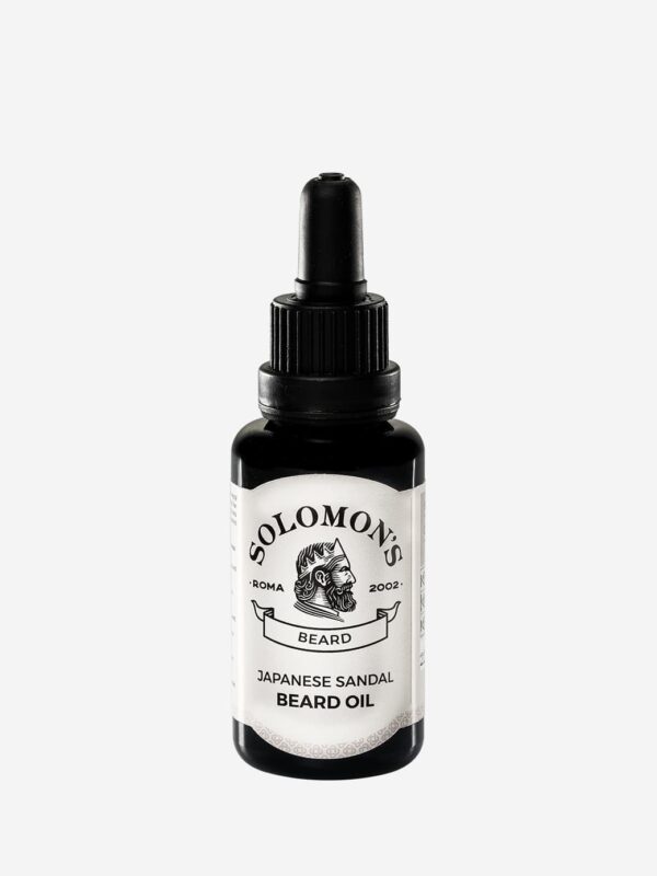 Olio per barba Sandalo Giapponese Solomon's