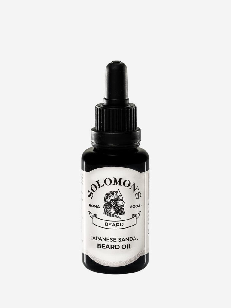 Olio per barba Sandalo Giapponese Solomon's