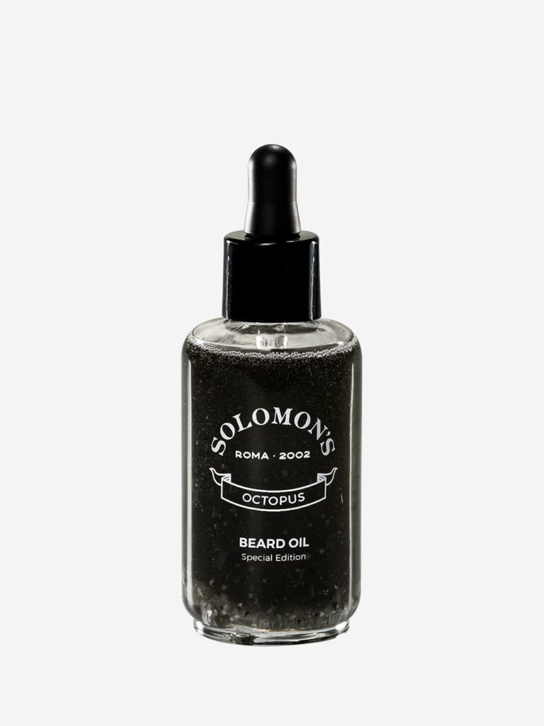 Olio per barba Octopus Black Oil special edition Solomon's