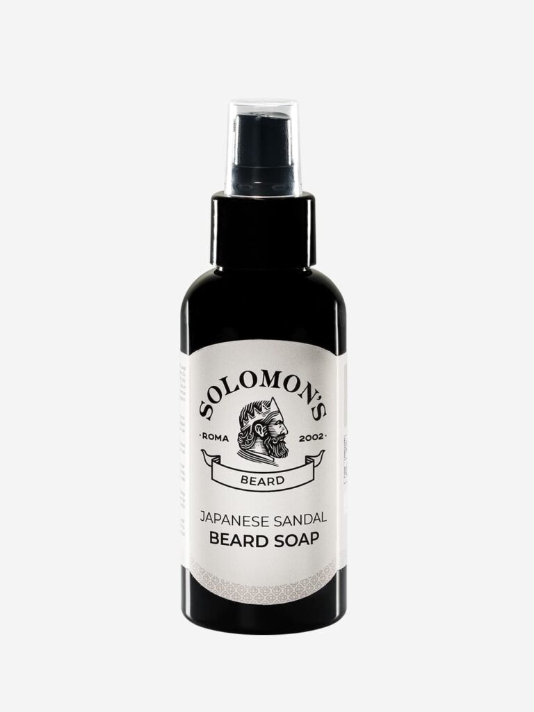 Shampoo per barba Sandalo Giapponese Solomon's