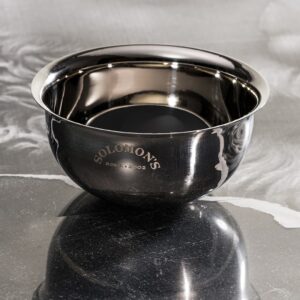 Ciotola per barba in acciaio Solomon's