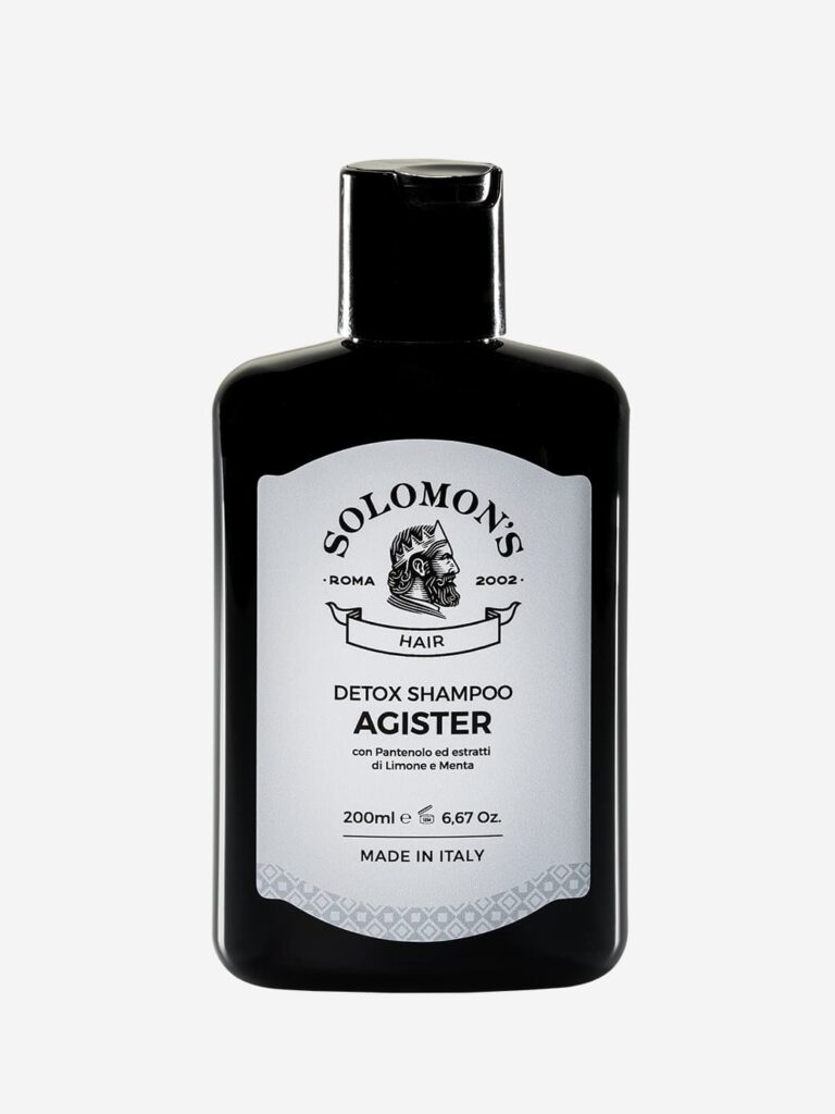 Shampoo per capelli detox Agister Solomon's