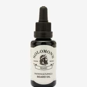 Olio per barba Papaya e Cupacu Solomon's